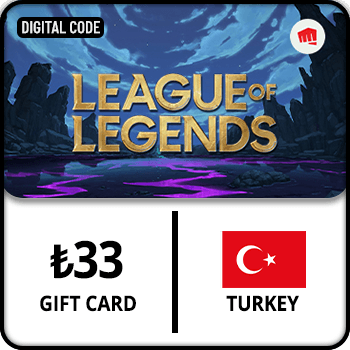 League of Legends Gift Card Turkey ₺33 product image