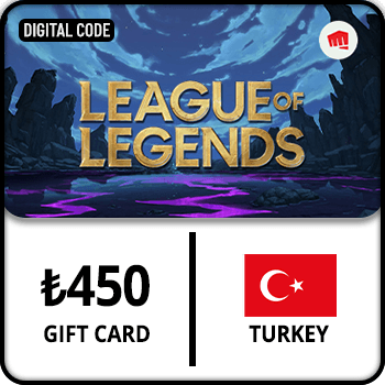 League of Legends Gift Card Turkey ₺450 product image