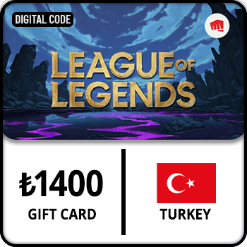 League of Legends Gift Card Turkey ₺1400 product image