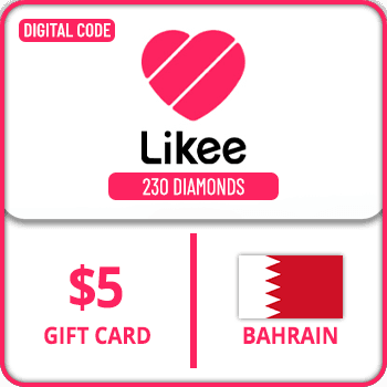 Likee Gift Card Bahrain 230 Diamonds $5 product image
