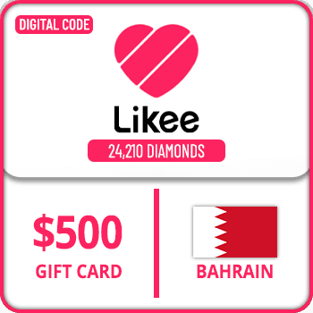 Likee Gift Card Bahrain 24210 Diamonds $500 product image