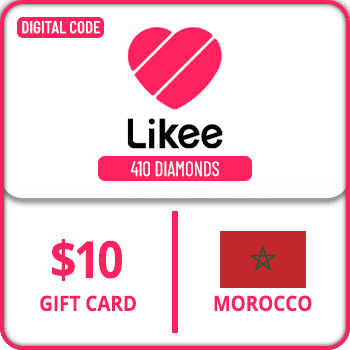 Likee Gift Card Morocco 410 Diamonds $10 product image