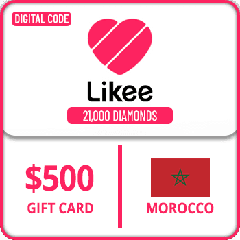 Likee Gift Card Morocco 21000 Diamonds $500 product image