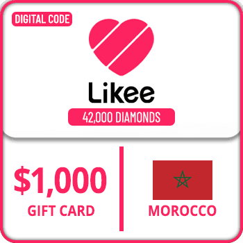 Likee Gift Card Morocco 42000 Diamonds $1000 product image