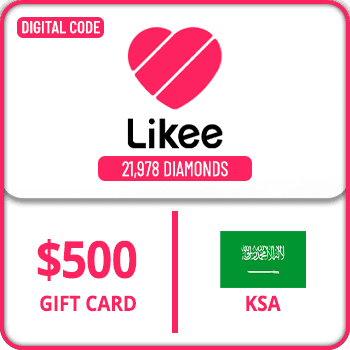 Likee Gift Card KSA 21978 Diamonds $500 product image