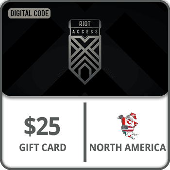 Riot Access Gift Card North America $25 product image