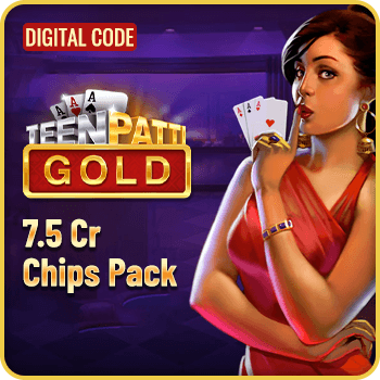 Teen Patti Gold 7.5Cr Chips Pack product image