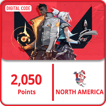 Valorant Gift Card North America 2050 Points product image