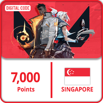 Valorant Gift Card Singapore 7000 Points product image