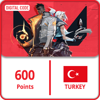 Valorant Gift Card Turkey 600 Points product image