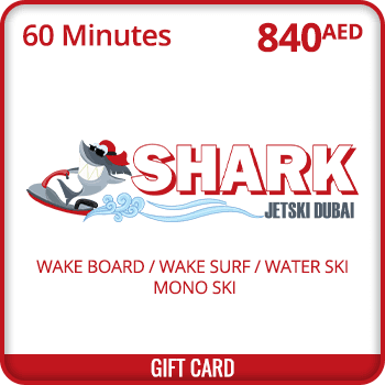Shark Jet Ski WAKE BOARD / WAKE SURF / WATER SKI / MONO SKI 60 minutes 840 AED product image
