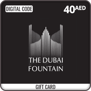 The Dubai Fountain Boardwalk UAE Gift Card 40 AED product image