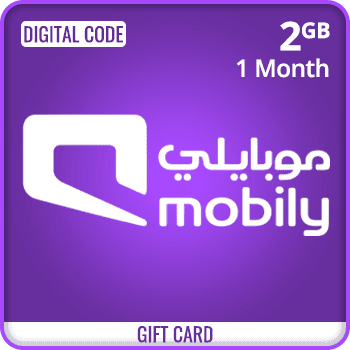 Mobily Data Recharge - 2 GB - 1 Month product image