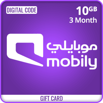 Mobily Data Recharge - 10 GB - 3 Months product image