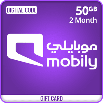 Mobily Data Recharge - 50 GB - 2 Months product image