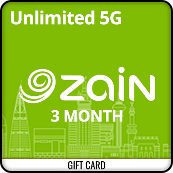 Zain Data 5G Unlimited - 3 Months product image