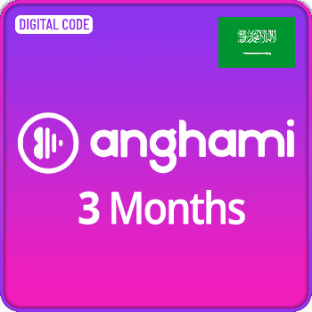 Anghami Gift Card KSA 3 Months product image Anghami Gift Card KSA 3 Months product image