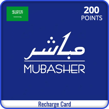 Mubasher Recharge Card KSA 200 Points product image
