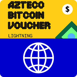 Azteco Bitcoin Voucher Lightning Global product image Azteco Bitcoin Voucher Lightning Global product image