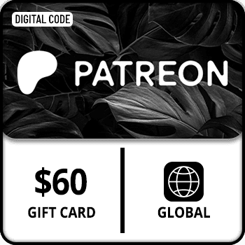 Patreon Gift Card Global $60 by Rewarble