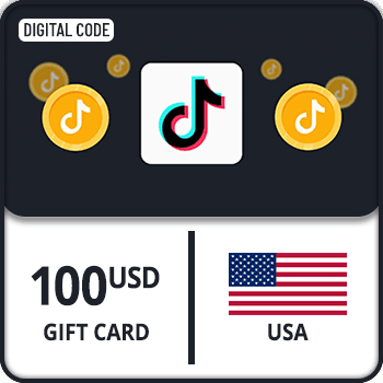 TikTok Coin Gift Card USA $100 by Rewarble
