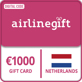 Airline Gift Card NETHERLANDS 1000 EUR product image