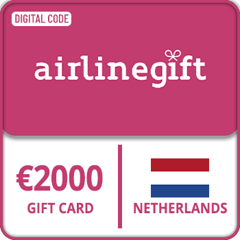 Airline Gift Card NETHERLANDS 2000 EUR product image