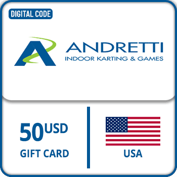 Andretti Indoor Karting & Games Gift Card USA $50 product image