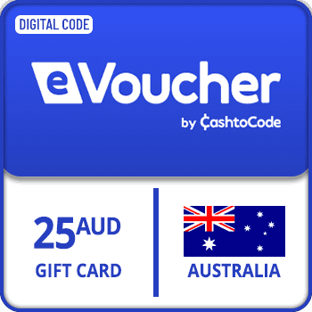 CashtoCode eVoucher Gift Card Australia AU$25 product image