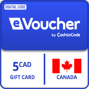 CashtoCode eVoucher Gift Card Canada C$5 product image
