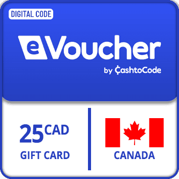 CashtoCode eVoucher Gift Card Canada C$25 product image