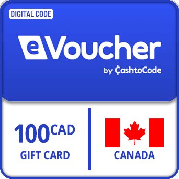 CashtoCode eVoucher Gift Card Canada C$100 product image