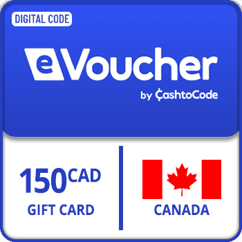 CashtoCode eVoucher Gift Card Canada C$150 product image