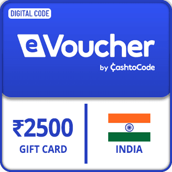 CashtoCode eVoucher Gift Card India ₹2500 product image