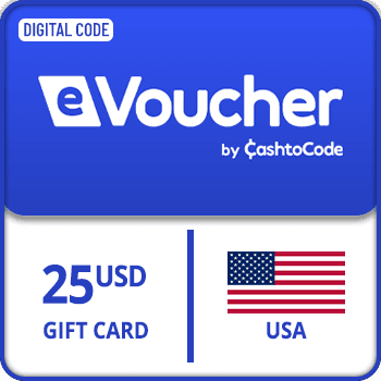 CashtoCode eVoucher Gift Card USA $25 product image