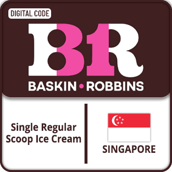 Baskin-Robbins SINGAPORE Single Regular Scoop Ice Cream product image