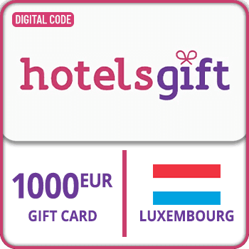 HotelsGift Gift Card Luxembourg 1000 EUR product image