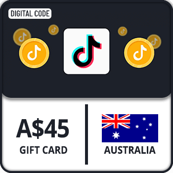 TikTok Coin Gift Card Australia A$45 by Rewarble product image