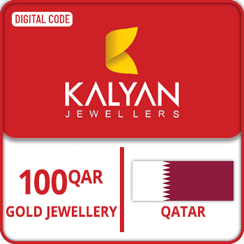 Kalyan Jewellers Gold Jewellery Gift Card QAR 100 product image