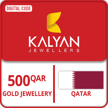 Kalyan Jewellers Gold Jewellery Gift Card QAR 500 product image
