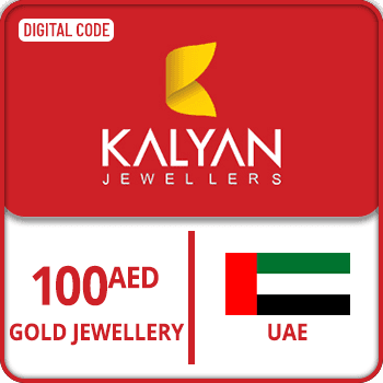 Kalyan Jewellers Gold Jewellery Gift Card AED 100 UAE
