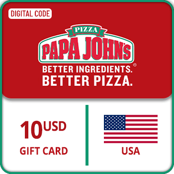 Papa Johns eGift Voucher USA $10 product image