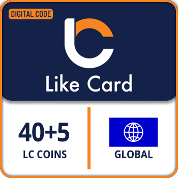 LikeCard Gift Card GLOBAL 40+5 LC Coins product image