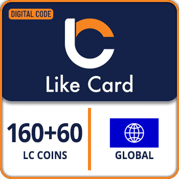LikeCard Gift Card GLOBAL 160+80 LC Coins product image