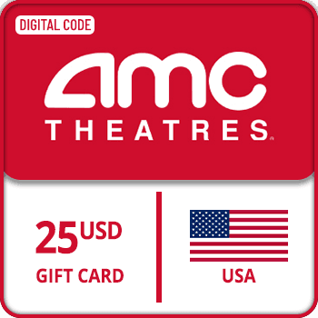 AMC Theatres eGift Voucher Gift Card USA $25 product image
