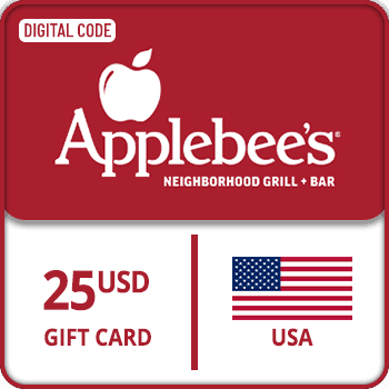 Applebees eGift Voucher Gift Card USA 25 USD product image