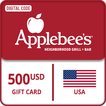 Applebees eGift Voucher Gift Card USA 500 USD product image