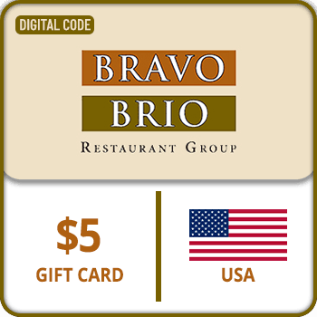 Brio Bravo Restaurants Gift Card USA USD 5 product image