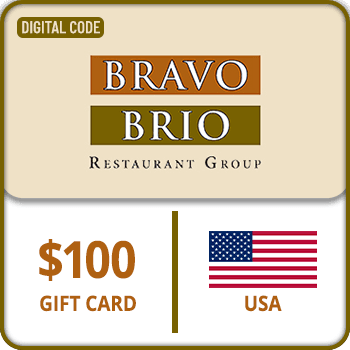 Brio Bravo Restaurants Gift Card USA USD 100 product image