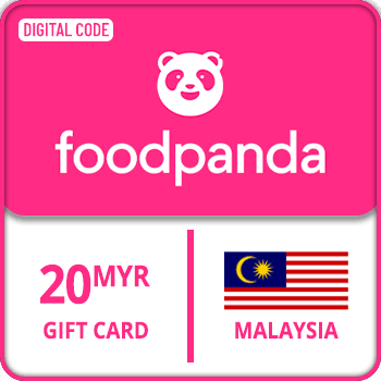 foodpanda e-Voucher Gift Card Malaysia 20 MYR product image